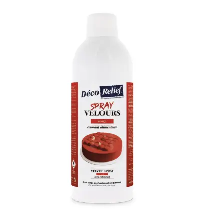 [7053049] Deco Relief Spray Velvet Red 400ml