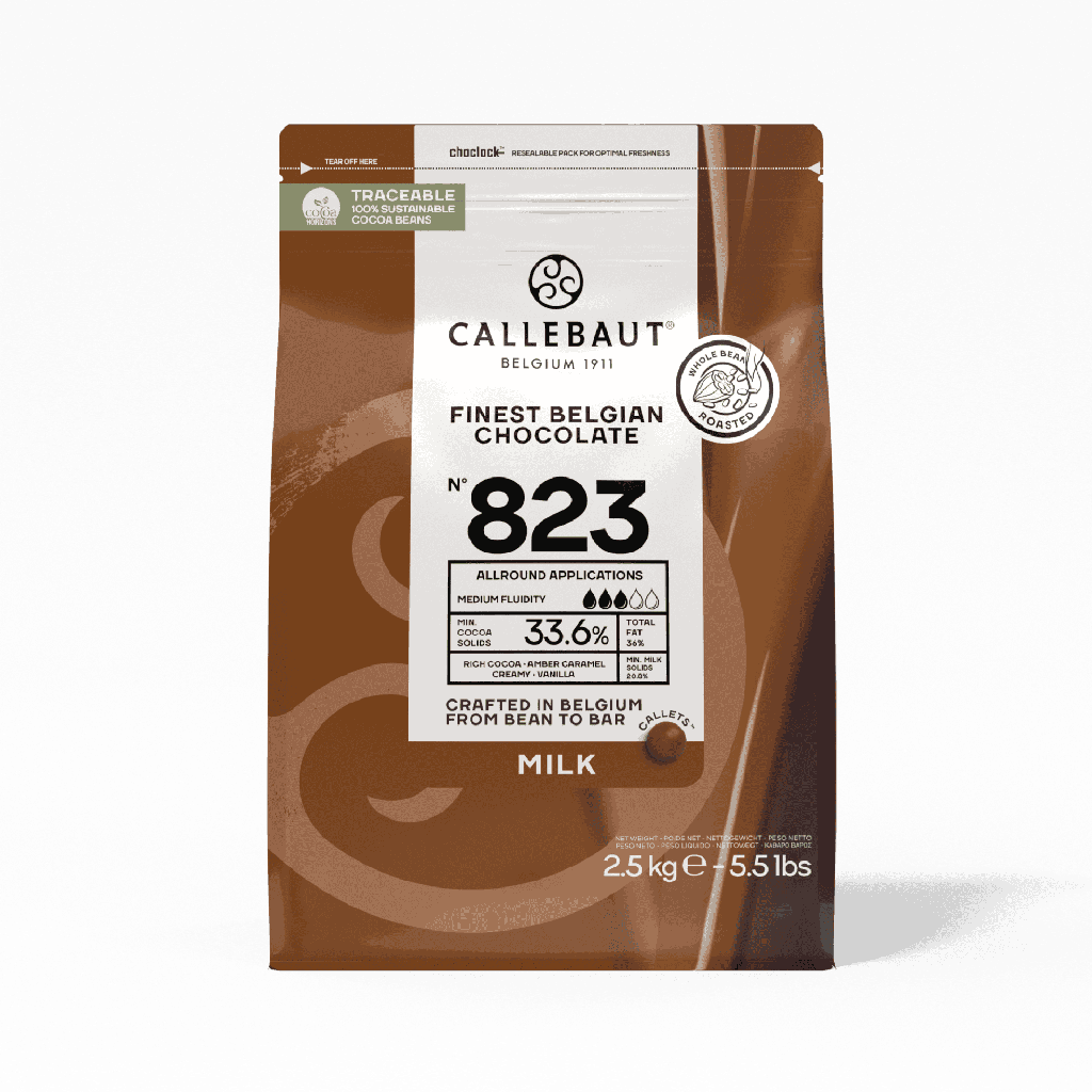 [3070178] CALLEBAUT Milk 34% callets 2.5kg 823-E4-U71 (S)