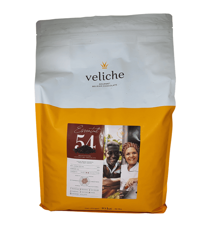 VELICHE: Chocolate Fondant Essentiel 54% 10kg