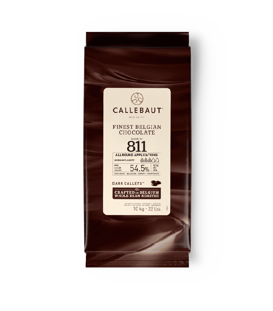 CALLEBAUT Dark 55% callets 10kg 811 inv-01b (S)