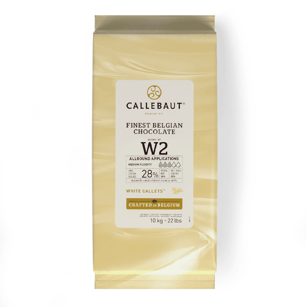 [3070246] CALLEBAUT White 28% callets 10kg W2NV-01B (S)