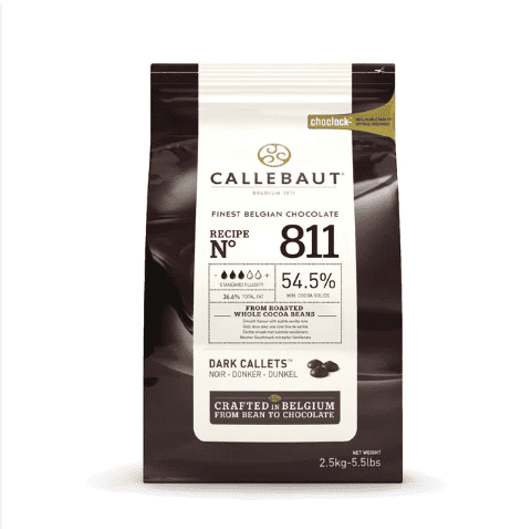 CALLEBAUT 811 Dark 55% Callet 2.5Kg (S)