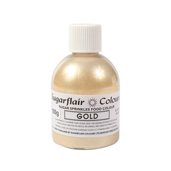 Sugarflair paillette GOLD 100g