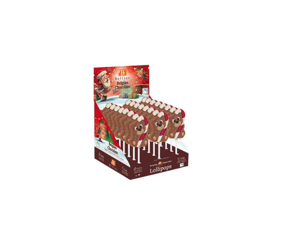Christmas Bear Lollipops