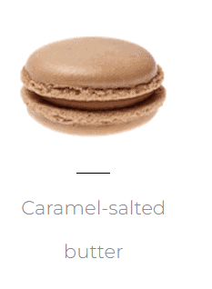 Macaroons Caramel Salted Butter (x70)