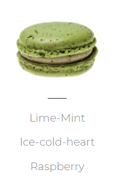 Macaroons Lime-Mint (x70)