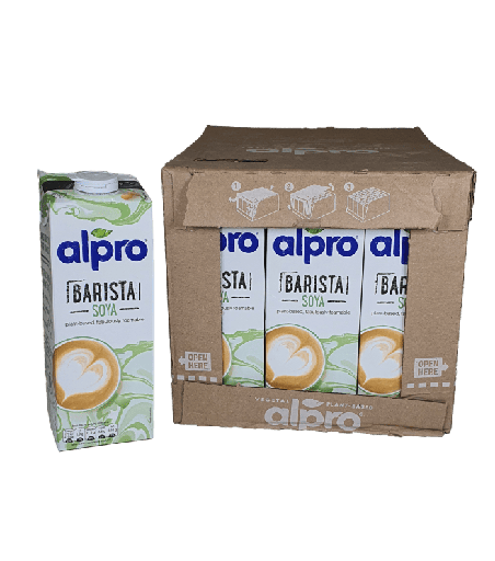 Alpro  Soya Professionals Barista 12 x 1ltr