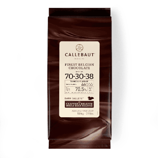 [5100873] CALLEBAUT: callets 10kg 70-30-38NV-01B (S)