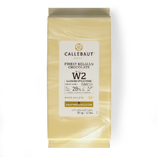 [3070246] CALLEBAUT White 28% callets 10kg W2NV-01B (S)
