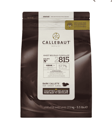 Callebaut - Dark Chocolate - 2815 - 2.5kg Callets (S)